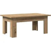 vidaXL Table basse Artisan-Chêne 100x60x42 cm Bois composite