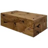 vidaXL Table basse 90x50x30 cm teck brun