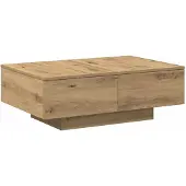 vidaXL Table basse Artisan-Chêne 90x60x31 cm Bois composite