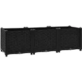 vidaXL Lit surélevé 120x40x38 cm Polypropylène