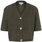 More & more Cardigan vert chiné