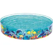 Bestway 55031 Round Inflatable Pool Bleu 244 x 46 cm