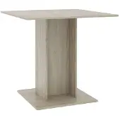 vidaXL Table de salle à manger Chêne Sonoma 80x80x75 cm Bois composite