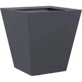 vidaXL Jardinière anthracite 30x30x30 cm acier