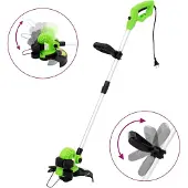 vidaXL Coupe-bordures électrique avec manche télescopique 29 cm 550 W