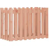 vidaXL Lit surélevé design clôture à lattes 100x50x70 cm bois massif douglas