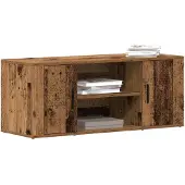 vidaXL Armoire TV vieux bois 100 x 35 x 40 cm Bois composite