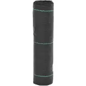 vidaXL Membrane anti-mauvaises herbes noir 0,5x50 m PP
