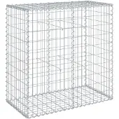 vidaXL Gabion avec couvercle 100x50x100 cm Fer galvanisé