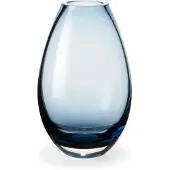 Holmegaard H 11,5 cm - Mundblaest glas - Mørk blå (1x)