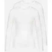 Erlich Textil T-shirt 'LIGHT TOUCH' coquille d'oeuf
