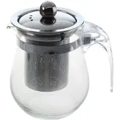 Exogio 350mL Heat-resistant Clear Glass Teapot