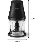 Philips 5000 Series Hr1501/00 Hand Mixer Clair One Size / EU Plug 220V