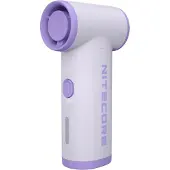 Nitecore NEF Nano High-Speed Handheld Fan, Light Violet, ventilateur