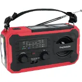 Thomson Rt280r Portable Radio Rouge One Size / EU Plug 220V