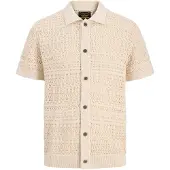 Jack & jones Premium Vestes en maille 'JPRBluhamilton' beige clair