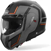 Airoh Mathisse II Génie Casque Modulable Mat/Orange/Anthracite/Noir L unisex