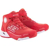 Alpinestars Chaussures De Moto MM93 CR-X Drystar Bright Red White, Taille: 8.5