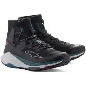 Alpinestars Speedforce XR Black Petrol Green Gray Motorcycle Riding Shoes Taille 40.5