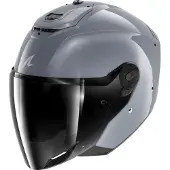Shark Rs Jet Carbon Dark Shadow Open Face Helmet Argenté L