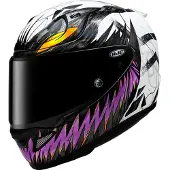 HJC RPHA 12 Anti Venom 2 Marvel MC8 Casque Intégral Noir/Mauve S unisex