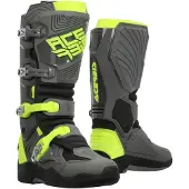 Acerbis Whoops Bottes Motocross Gris Jaune Taille 43