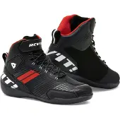 REV'IT! G-Force Noir Neon Rouge Chaussures Taille 40