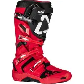 Leatt 5.5 FlexLock Black Red Motocross Boots Taille 40.5