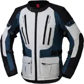 IXS Lennik-ST Veste Moto Textile Grise Noire Bleue Taille 5XL