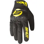 Shot Drift Spider Jaune Gants Taille 12