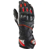 Ixon Tornado Air Noir Blanc Rouge Gants Moto Taille M