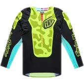 Troy Lee Designs Se Pro Myth Long Sleeve Jersey Noir M Homme