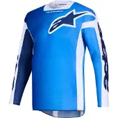 Alpinestars Maillot RACER AIR PORTL, (bleu/blanc, taille S)