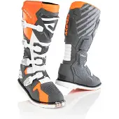 Acerbis X-Race Bottes Motocross Gris Orange Taille 47