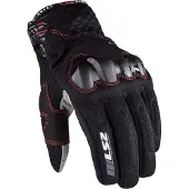 LS2 Chaki Gants de moto en maille pour femmes