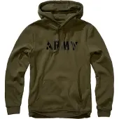 Brandit Hoodie Vert 2XL Homme