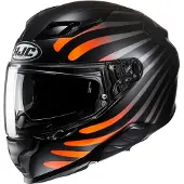 HJC F71 Zen Noir Orange Casque Intégral Taille S