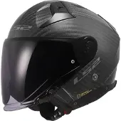 LS2 Of603 Infinity Ii Carbon Open Face Helmet Noir M