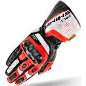 SHIMA STR-2 Noir Blanc Rouge Gants Taille 2XL