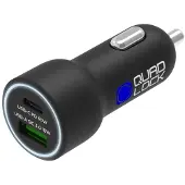 Quad Lock Chargeur allume-cigare double USB (C+A) 48W