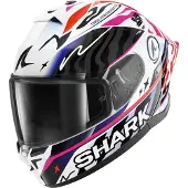Shark Casque Shark Skwal Cup Speed Fancy, blanc/noir/rose, S (55/56)
