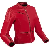 Segura Veste en cuir Curve Rouge 36 Femme Rouge 36