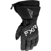 FXR Hybrid Helium Leather Gauntlet Gants de motoneige