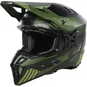O'Neal EX-SRS Hitch Noir Mat Vert Casque de Motocross Taille S