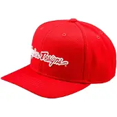 Troy Lee Designs Curved Signature Casquette Snapback