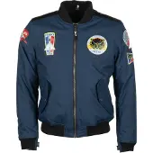 Helstons Veste textile moto Lynx, bleu, M