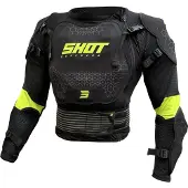 Shot Race Gear Optimal 2.0 Junior Long Sleeve Protection T-shirt Noir M