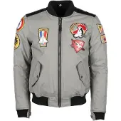 Helstons Veste textile moto Lynx, argent, 2XL