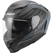 LS2 Ff807 Dragon Subic Full Face Helmet Noir L