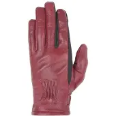Helstons Candy Summer Leather Burgundy Gris Gants Taille T8